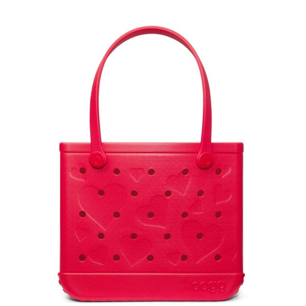 NWT Bogg Bagg Baby (Medium) Conversation Heart Red.